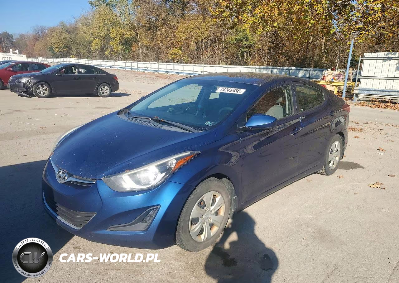 2016 Hyundai Elantra Se – zdjęcie 1 z 13