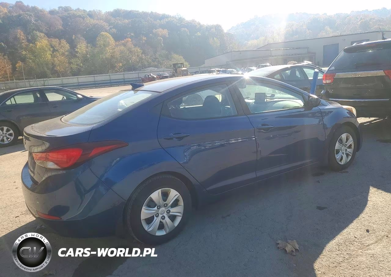 2016 Hyundai Elantra Se VIN:5NPDH4AE0GH795012 - 3