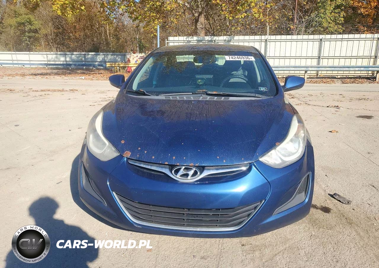 2016 Hyundai Elantra Se VIN:5NPDH4AE0GH795012 - 5