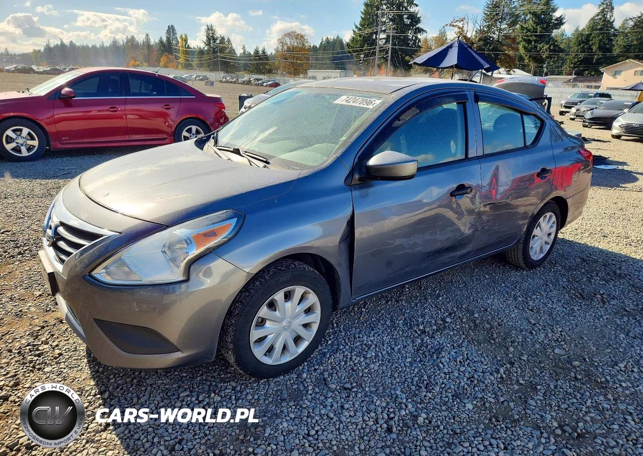 2016 Nissan Versa 1.6 S Plus VIN:3N1CN7AP6GL905183 - 1