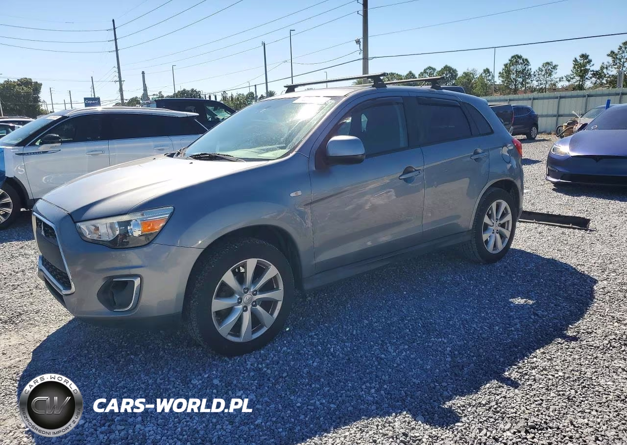 2015 Mitsubishi Outlander Sport Es VIN:4A4AP3AWXFE052566 - 1