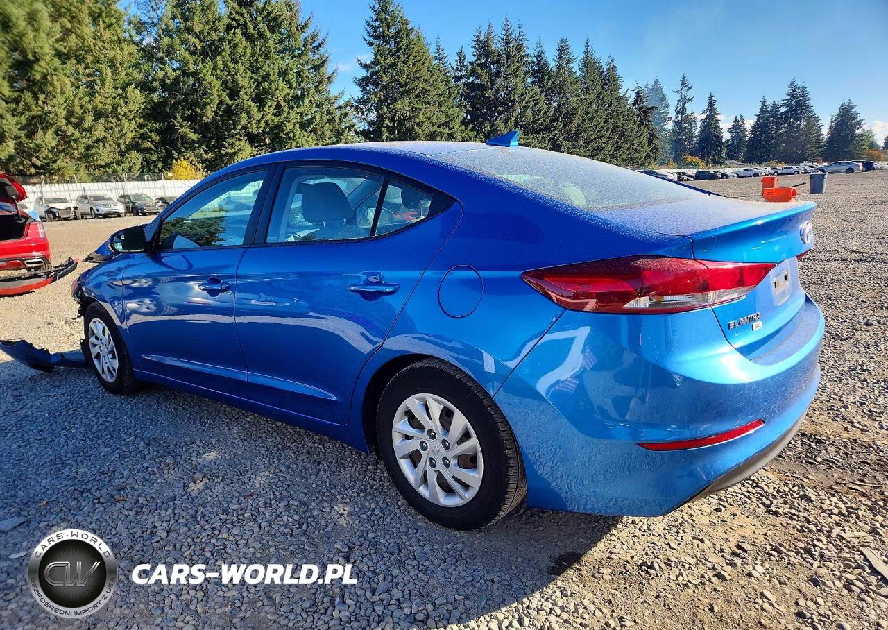 2017 Hyundai Elantra Se VIN:5NPD74LF7HH212557 - 2
