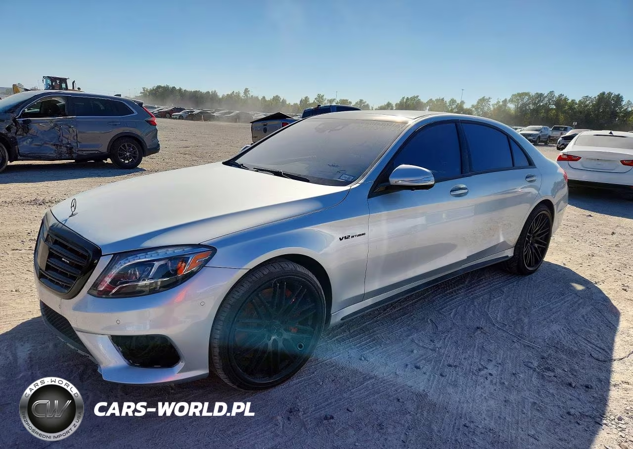 2015 Mercedes-Benz S 65 Amg VIN:WDDUG7KBXFA130588 - 1