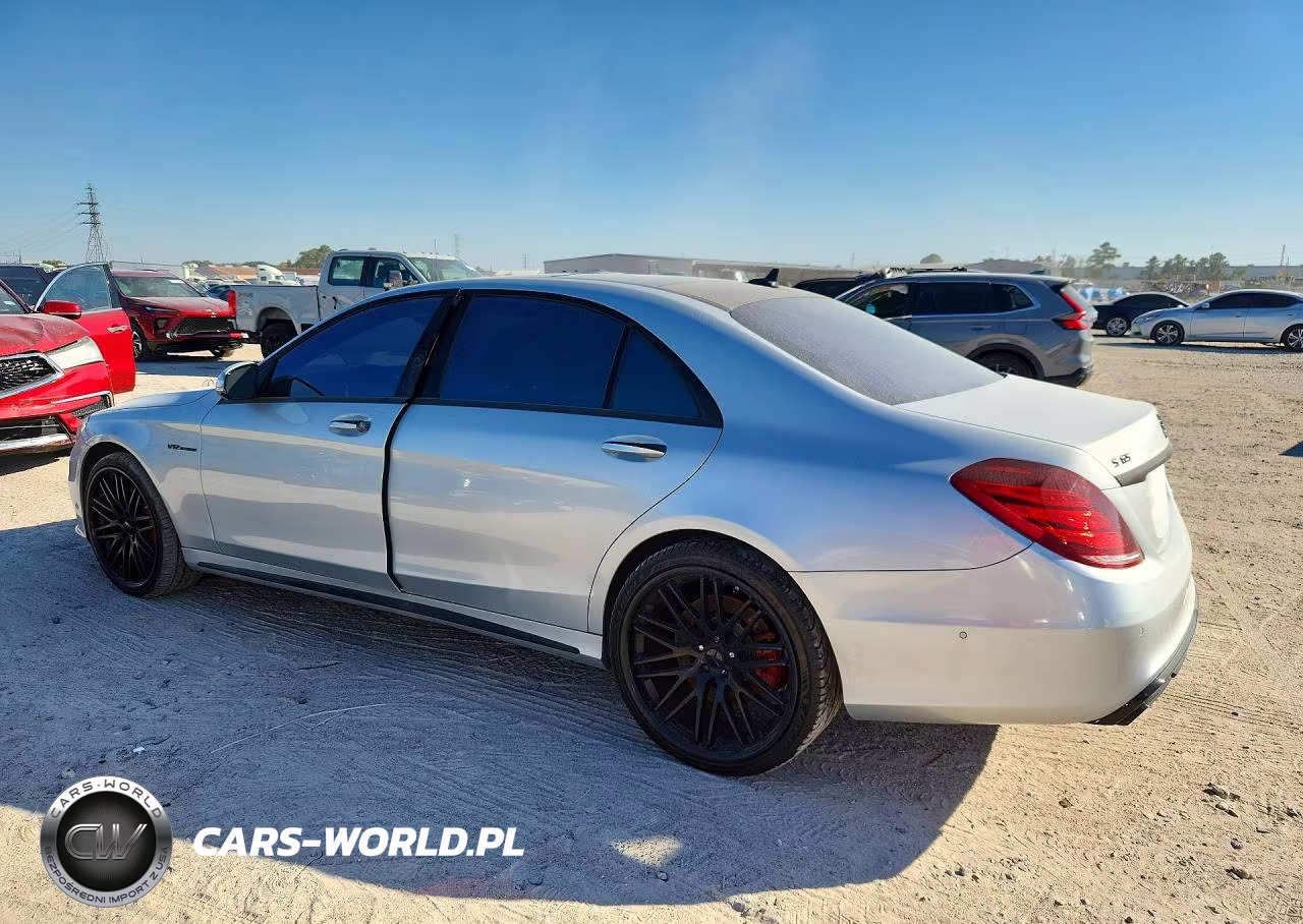2015 Mercedes-Benz S 65 Amg VIN:WDDUG7KBXFA130588 - 2