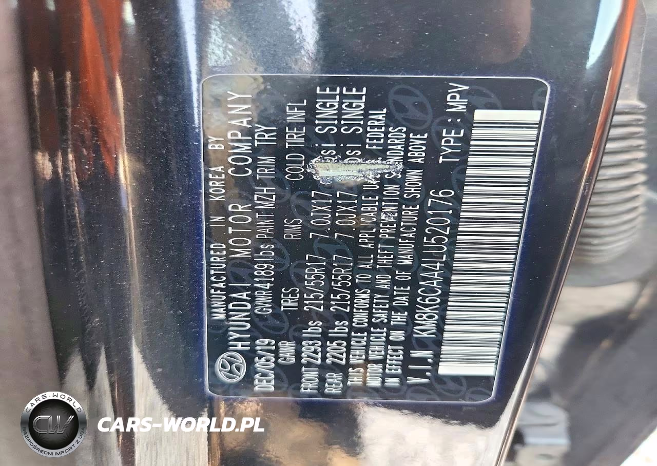 2020 Hyundai Kona Sel Plus VIN:KM8K6CAA4LU520176 - 12