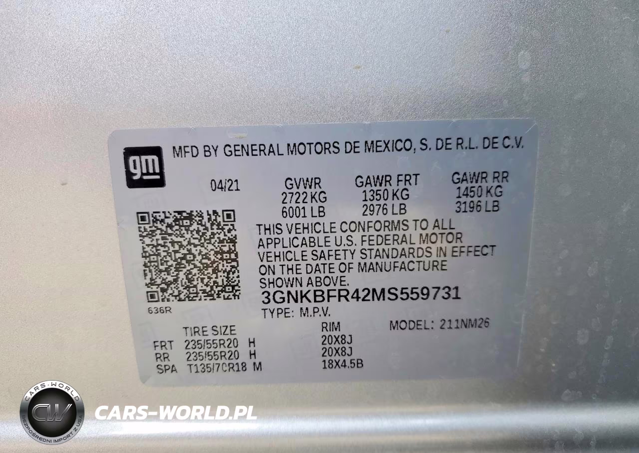 2021 Chevrolet Blazer Premier VIN:3GNKBFR42MS559731 - 14