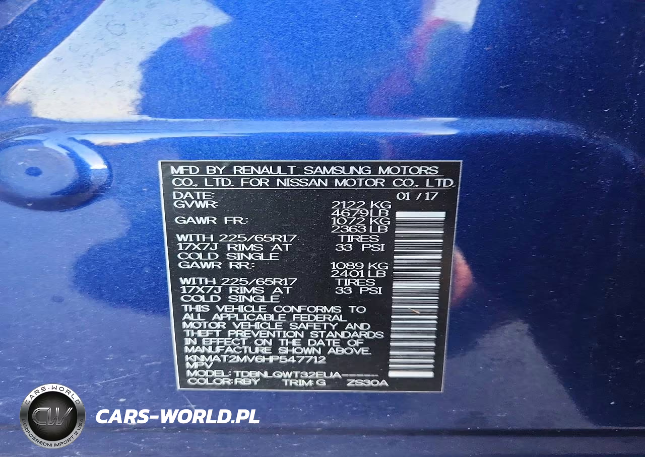 2017 Nissan Rogue Sv VIN:KNMAT2MV6HP547712 - 13
