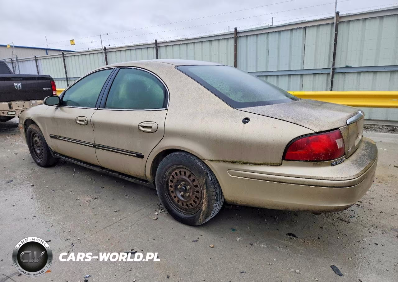 2000 Mercury Sable Gs VIN:1MEFM50U9YA627265 - 2