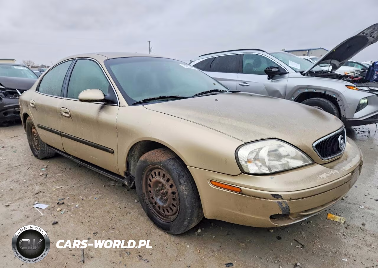 2000 Mercury Sable Gs VIN:1MEFM50U9YA627265 - 4