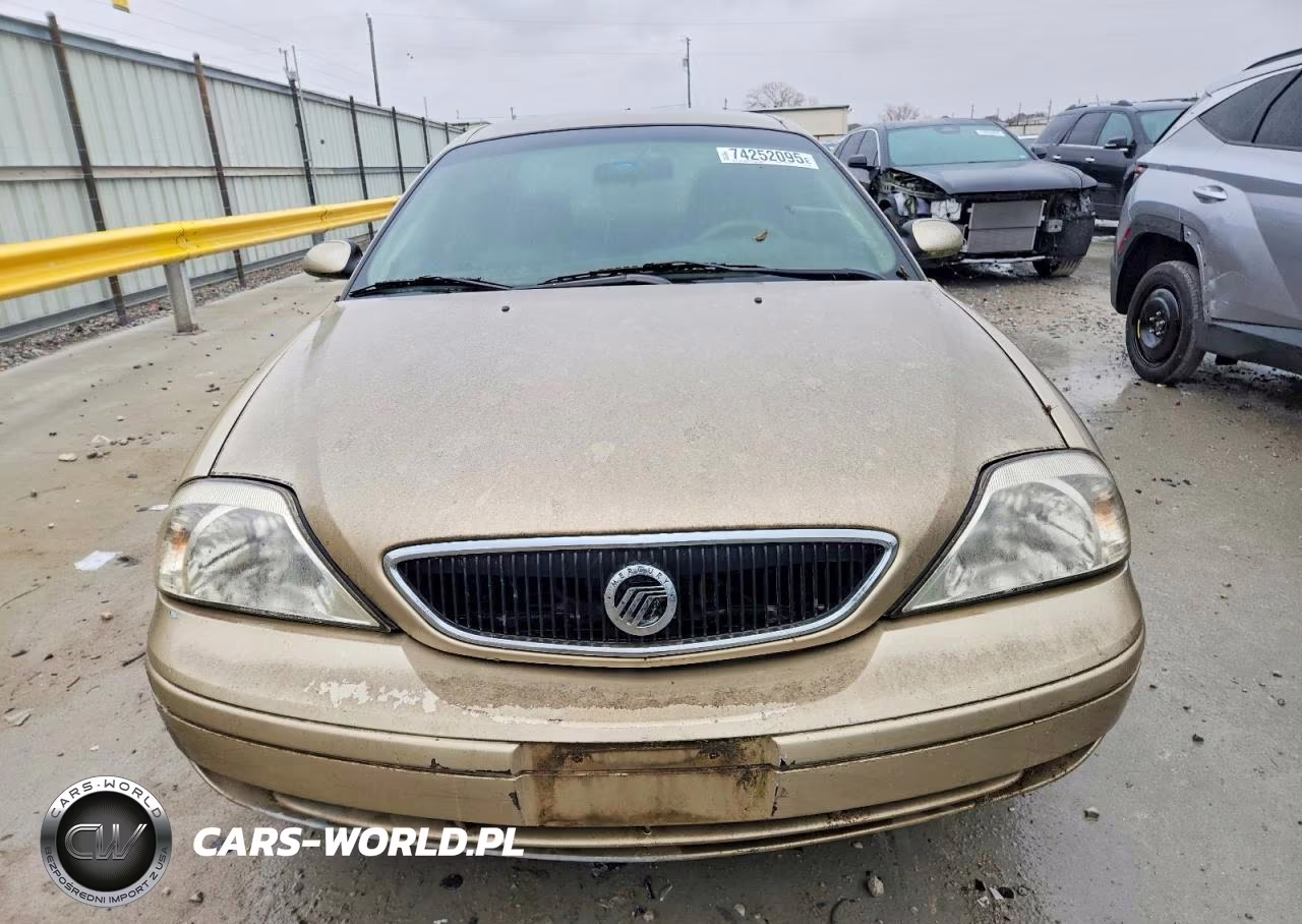 2000 Mercury Sable Gs VIN:1MEFM50U9YA627265 - 5
