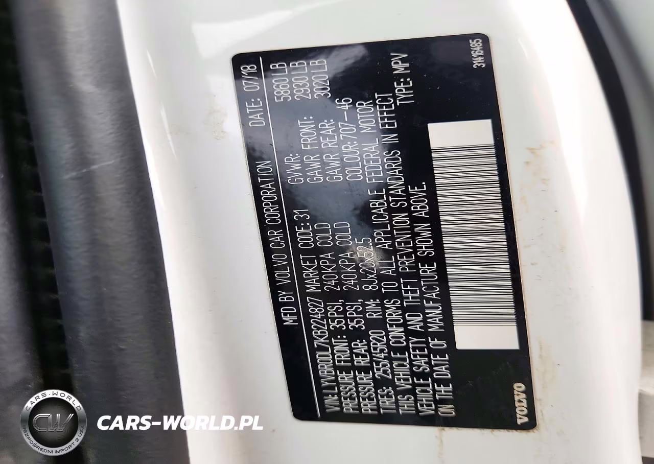 2019 Volvo Xc60 T8 Inscription VIN:LYVBR0DL7KB224827 - 12