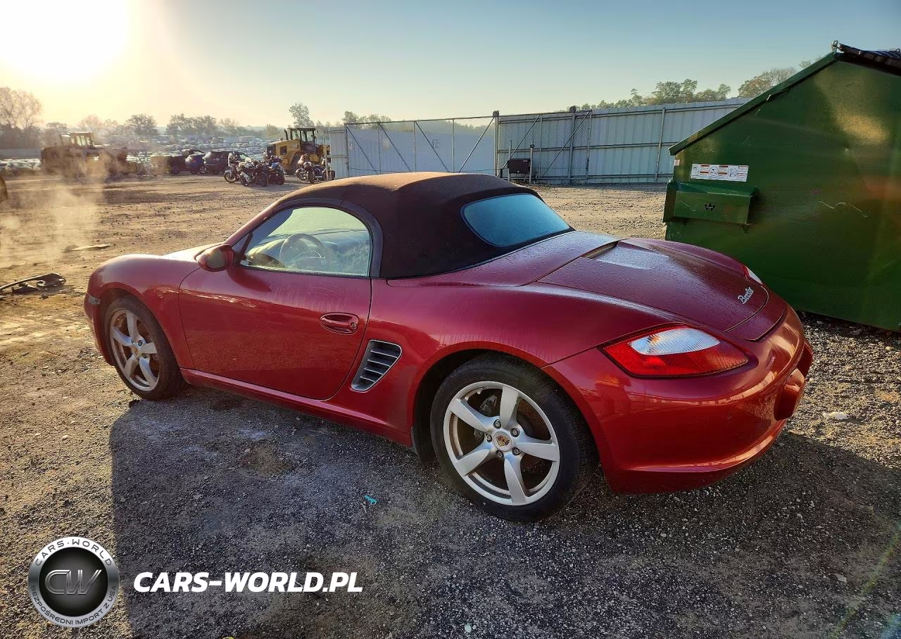 2008 Porsche Boxster VIN:WP0CA29808U710907 - 2