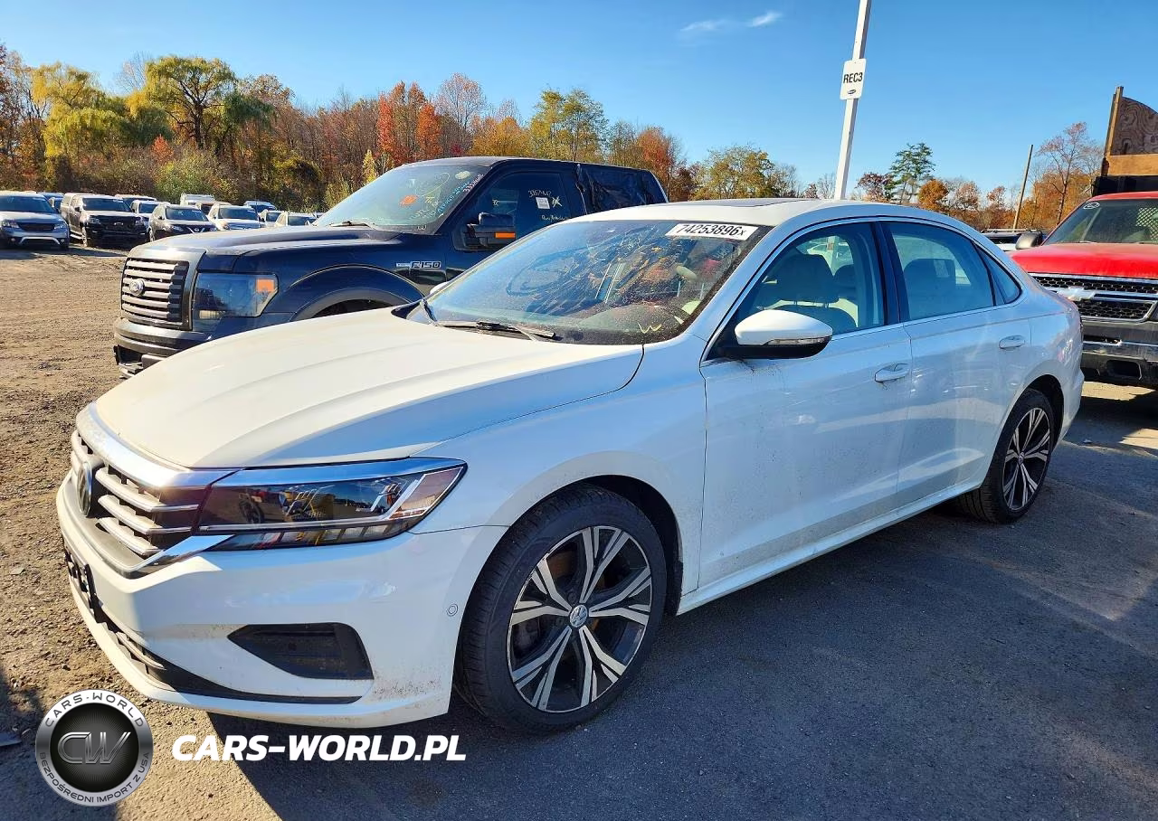 2020 Volkswagen Passat Sel VIN:1VWCA7A3XLC025340 - 1