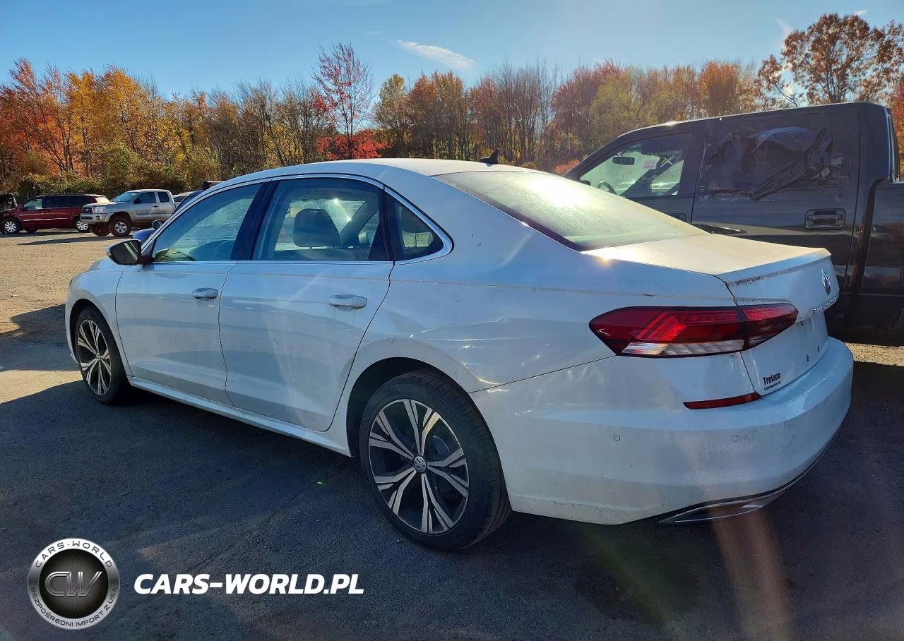 2020 Volkswagen Passat Sel VIN:1VWCA7A3XLC025340 - 2