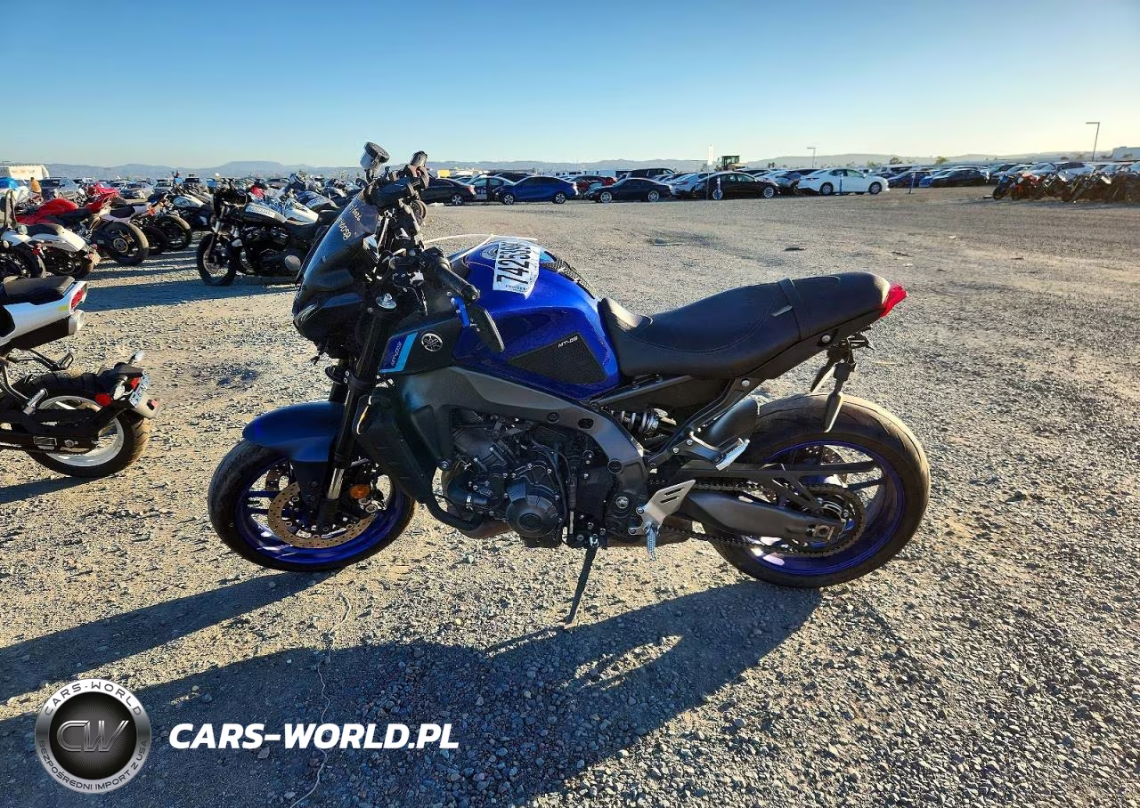 2022 Yamaha Mt09 C VIN:JYARN71Y2NA000553 - 3