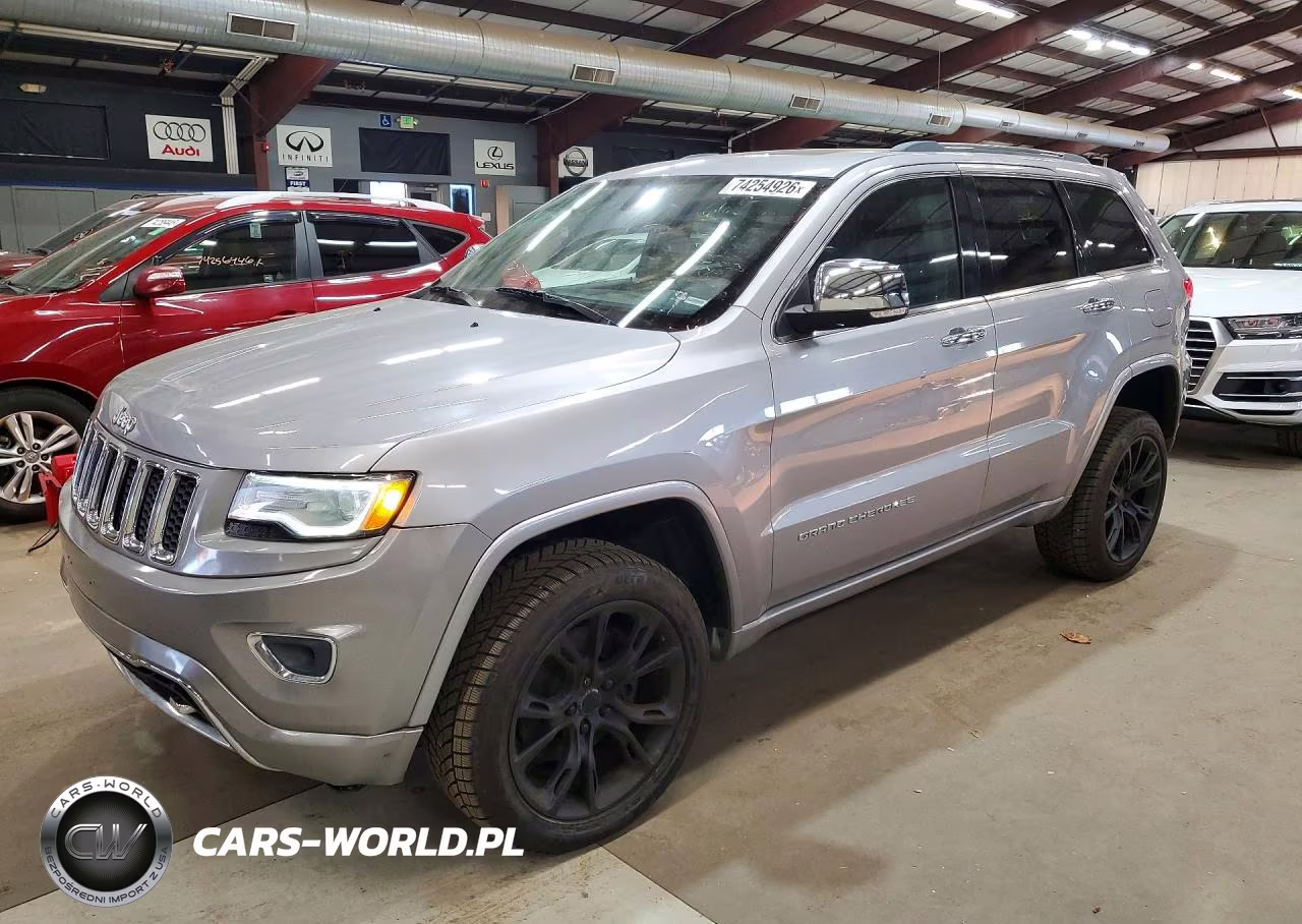 2015 Jeep Grand Cherokee Overland VIN:1C4RJFCG7FC814394 - 1