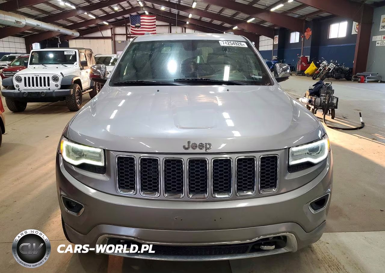 2015 Jeep Grand Cherokee Overland VIN:1C4RJFCG7FC814394 - 5