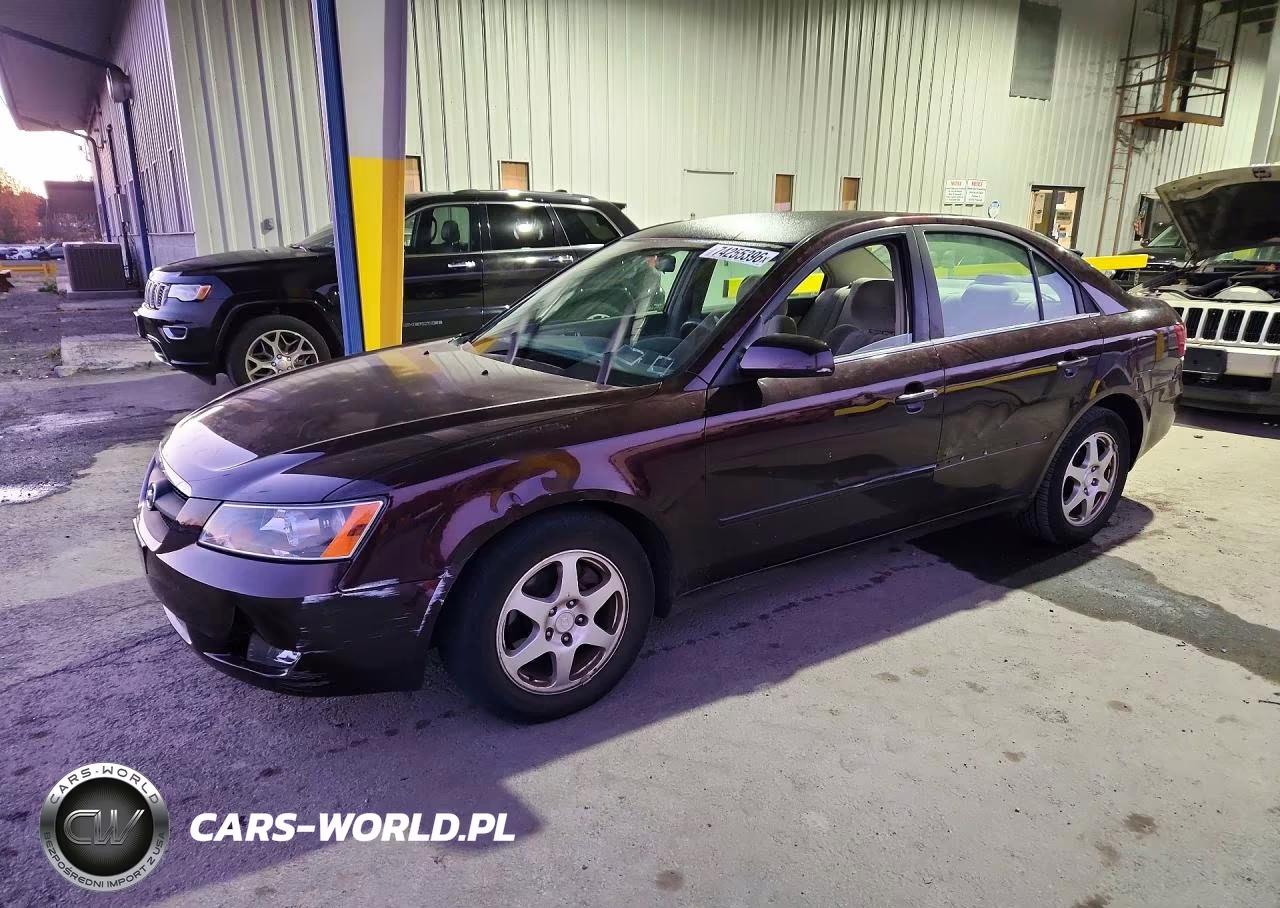 2006 Hyundai Sonata Gls V6 VIN:5NPEU46F46H118190 - 1