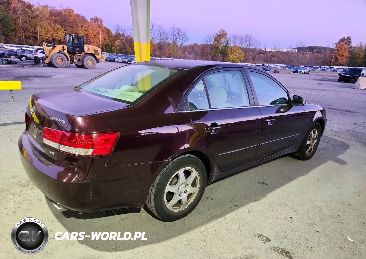 2006 Hyundai Sonata Gls V6 VIN:5NPEU46F46H118190 - 3