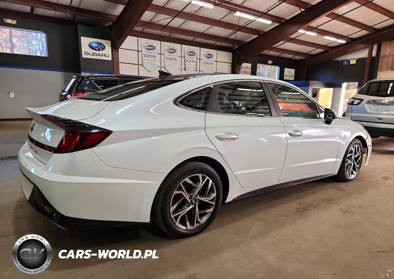 2021 Hyundai Sonata Sel VIN:5NPEF4JA2MH099917 - 3