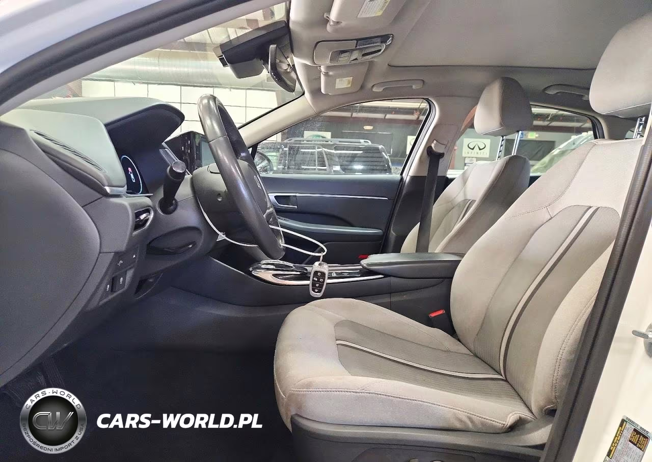 2021 Hyundai Sonata Sel VIN:5NPEF4JA2MH099917 - 7