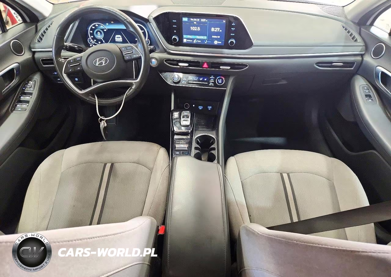 2021 Hyundai Sonata Sel VIN:5NPEF4JA2MH099917 - 8