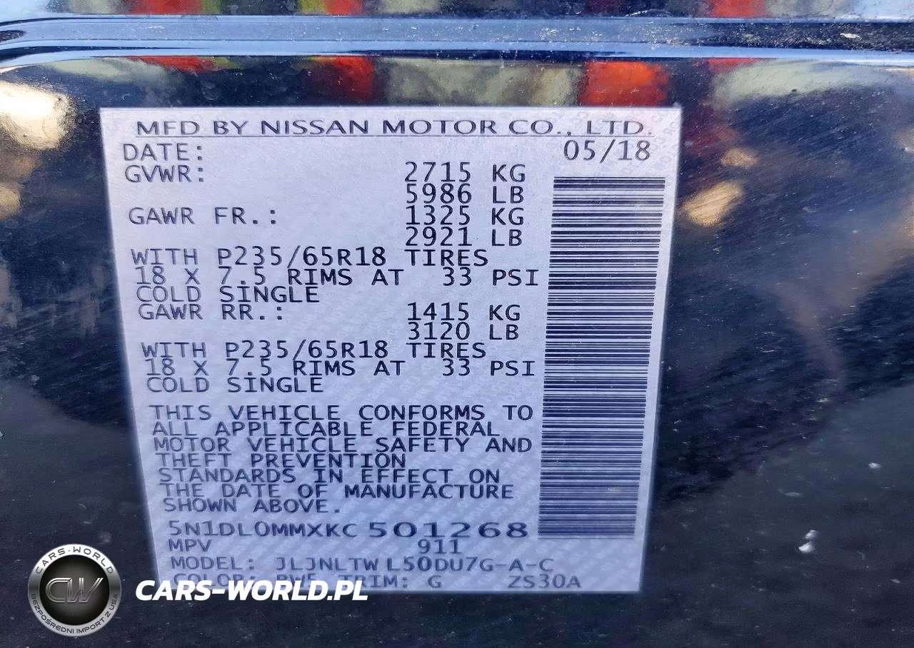 2019 Infiniti Qx60 Luxe VIN:5N1DL0MMXKC501268 - 13