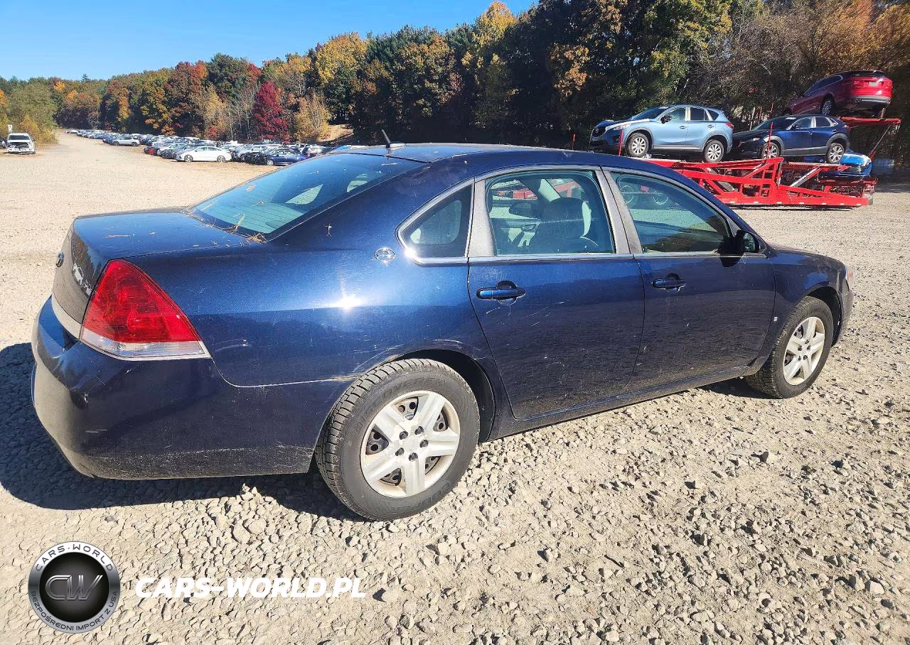 2008 Chevrolet Impala Ls VIN:2G1WB58N681208913 - 3