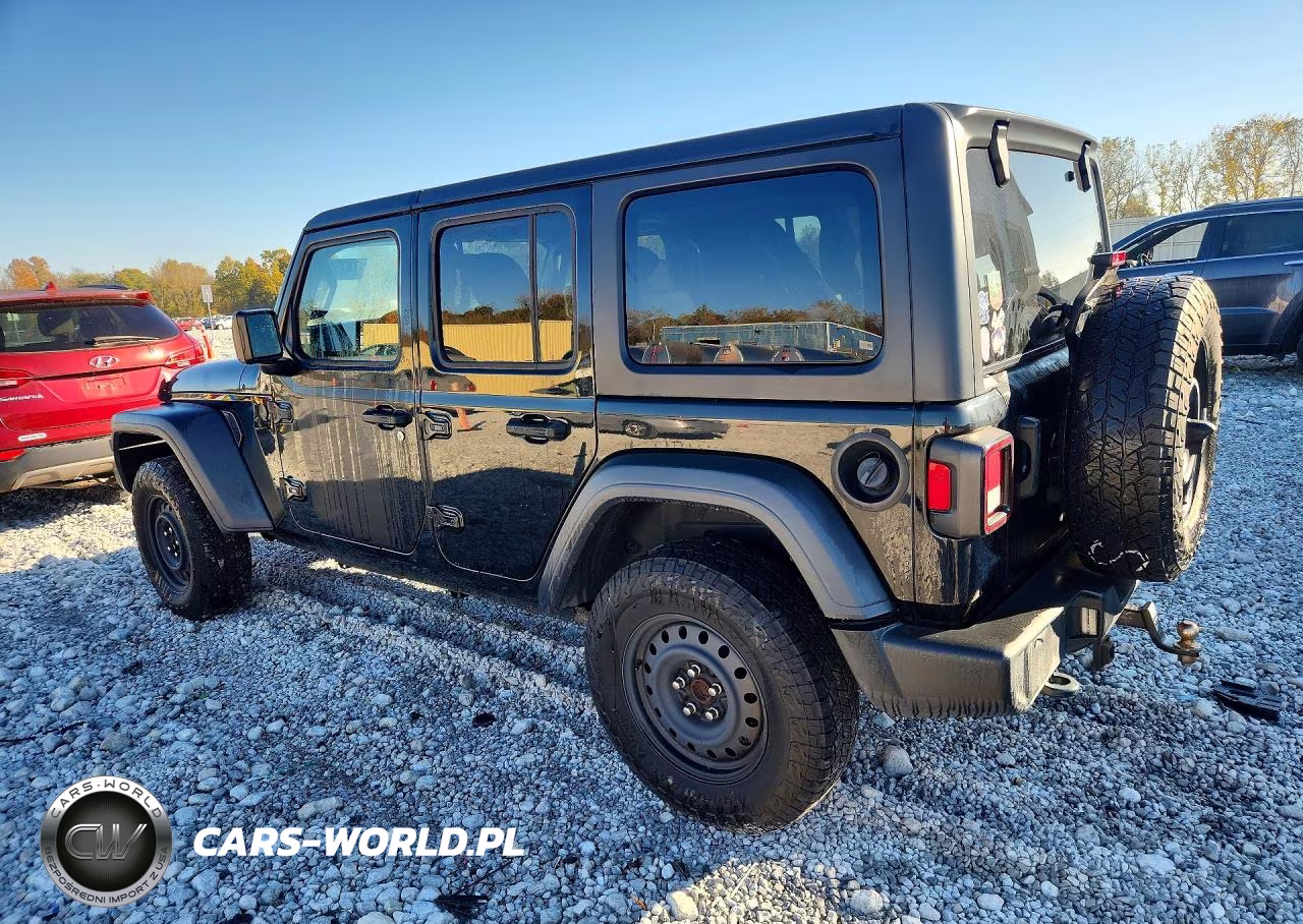 2020 Jeep Wrangler Unlimited Sport VIN:1C4HJXDN3LW299631 - 2