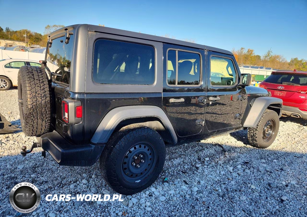2020 Jeep Wrangler Unlimited Sport VIN:1C4HJXDN3LW299631 - 3