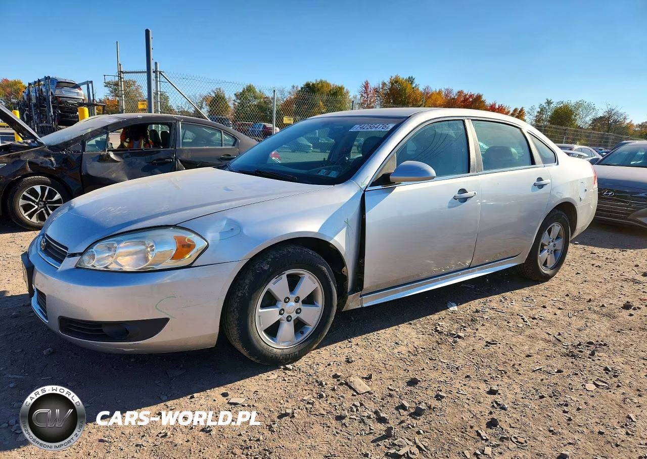 2010 Chevrolet Impala Lt VIN:2G1WB5EN6A1140381 - 1