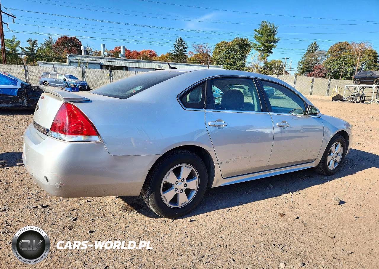 2010 Chevrolet Impala Lt VIN:2G1WB5EN6A1140381 - 3