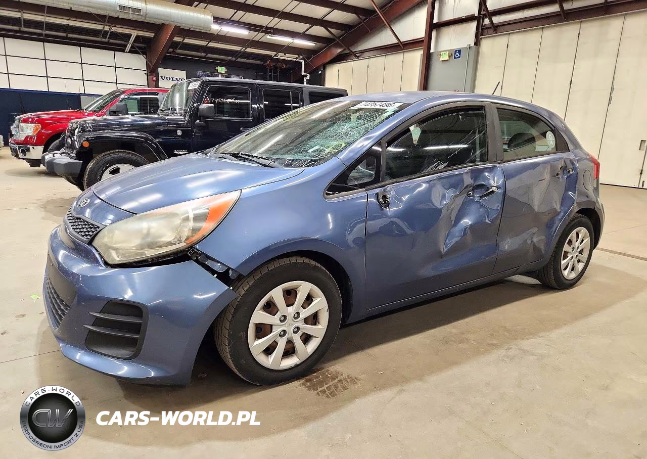 2016 Kia Rio Lx VIN:KNADM5A30G6621528 - 1