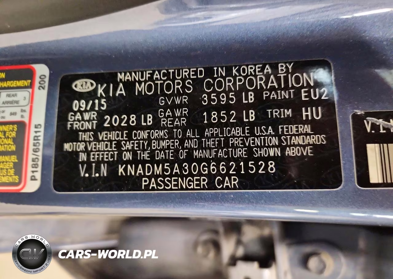 2016 Kia Rio Lx VIN:KNADM5A30G6621528 - 12