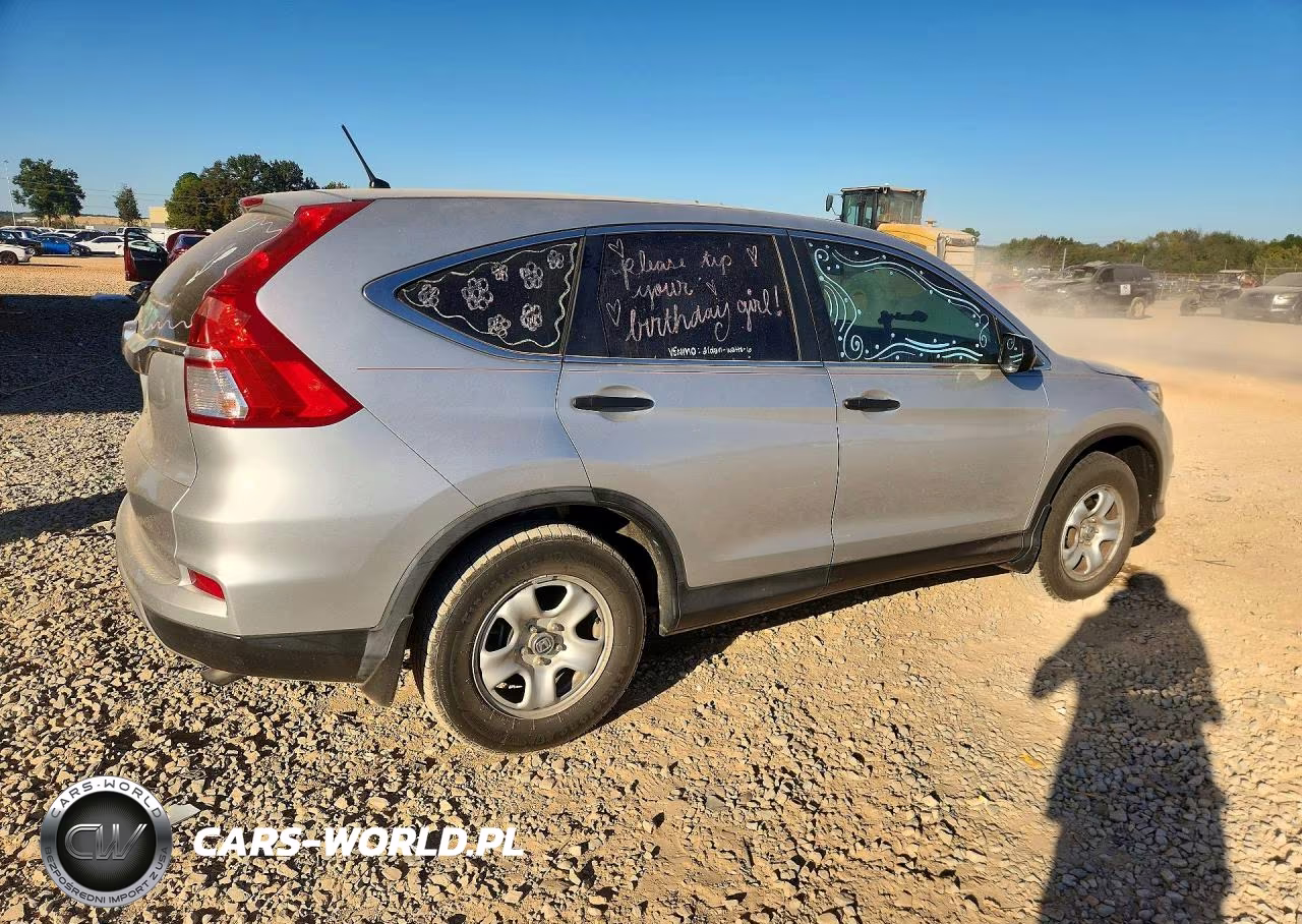 2015 Honda Cr-V Lx VIN:3CZRM3H38FG701671 - 3
