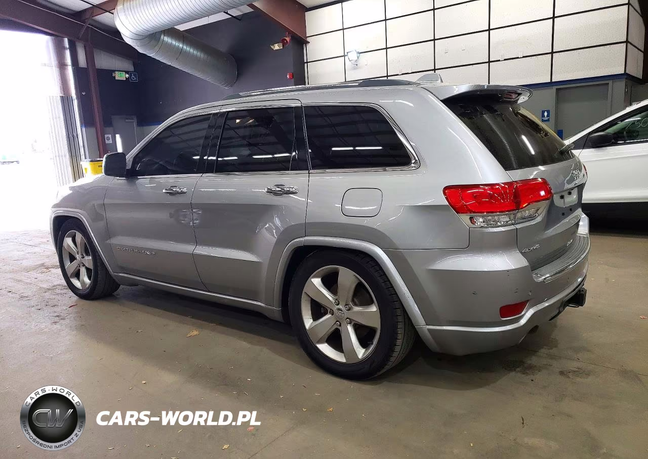 2015 Jeep Grand Cherokee Overland VIN:1C4RJFCG5FC763350 - 2