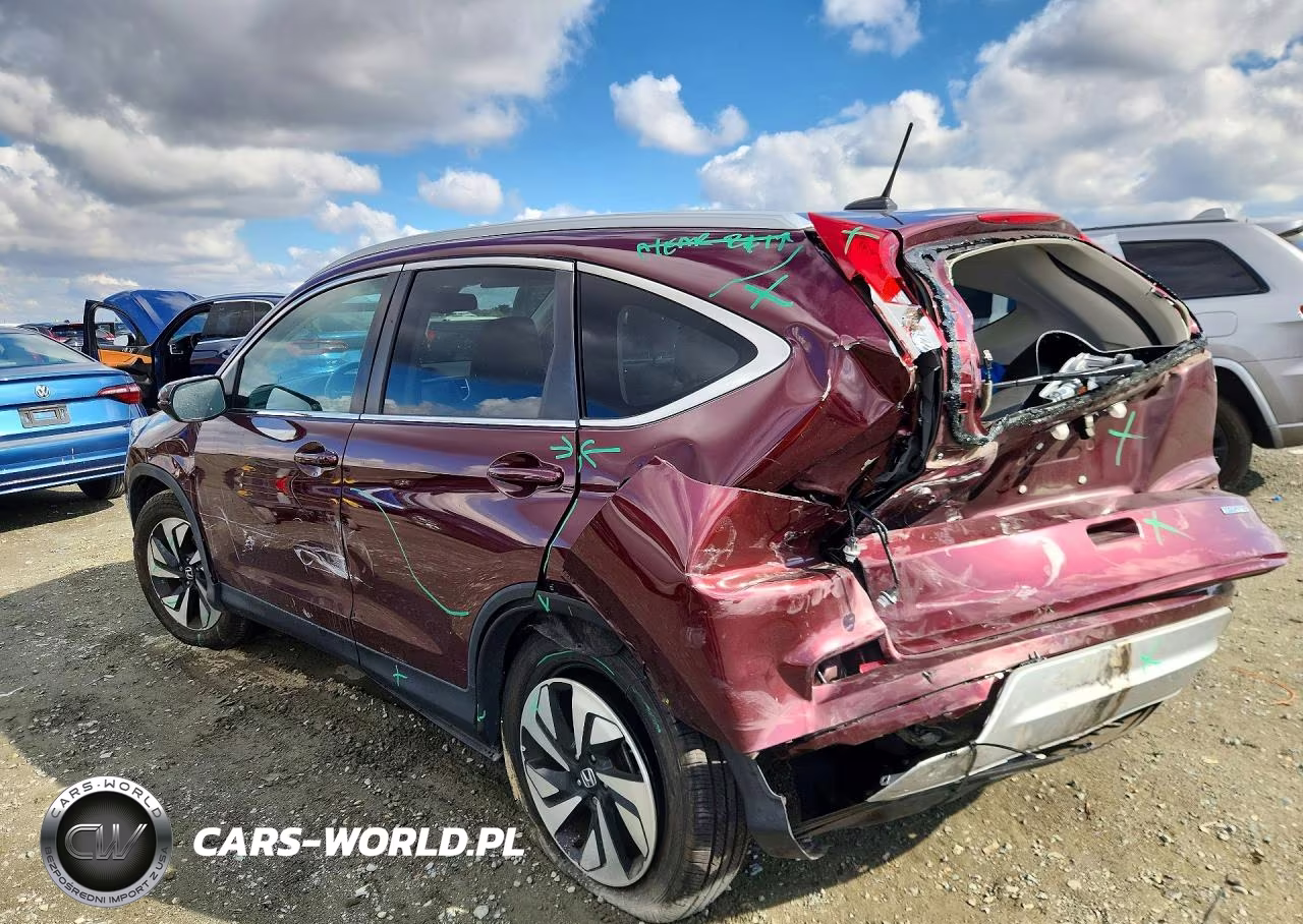 2016 Honda Cr-V Touring VIN:5J6RM3H91GL015738 - 2