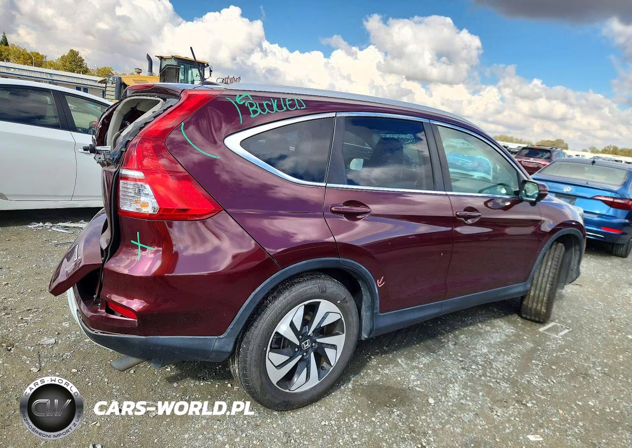 2016 Honda Cr-V Touring VIN:5J6RM3H91GL015738 - 3