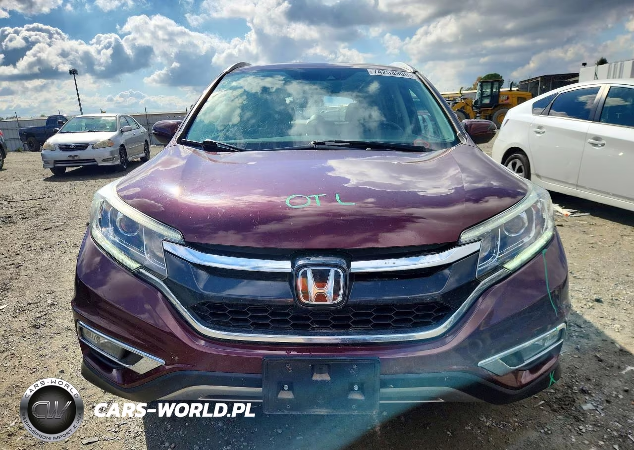 2016 Honda Cr-V Touring VIN:5J6RM3H91GL015738 - 5