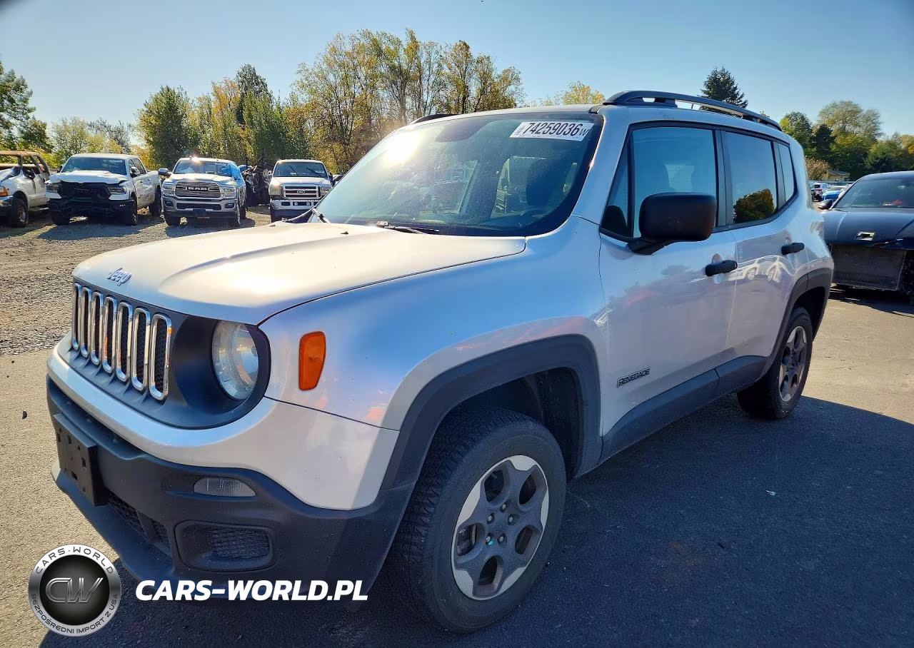 2016 Jeep Renegade Sport VIN:ZACCJBAW6GPE03123 - 1