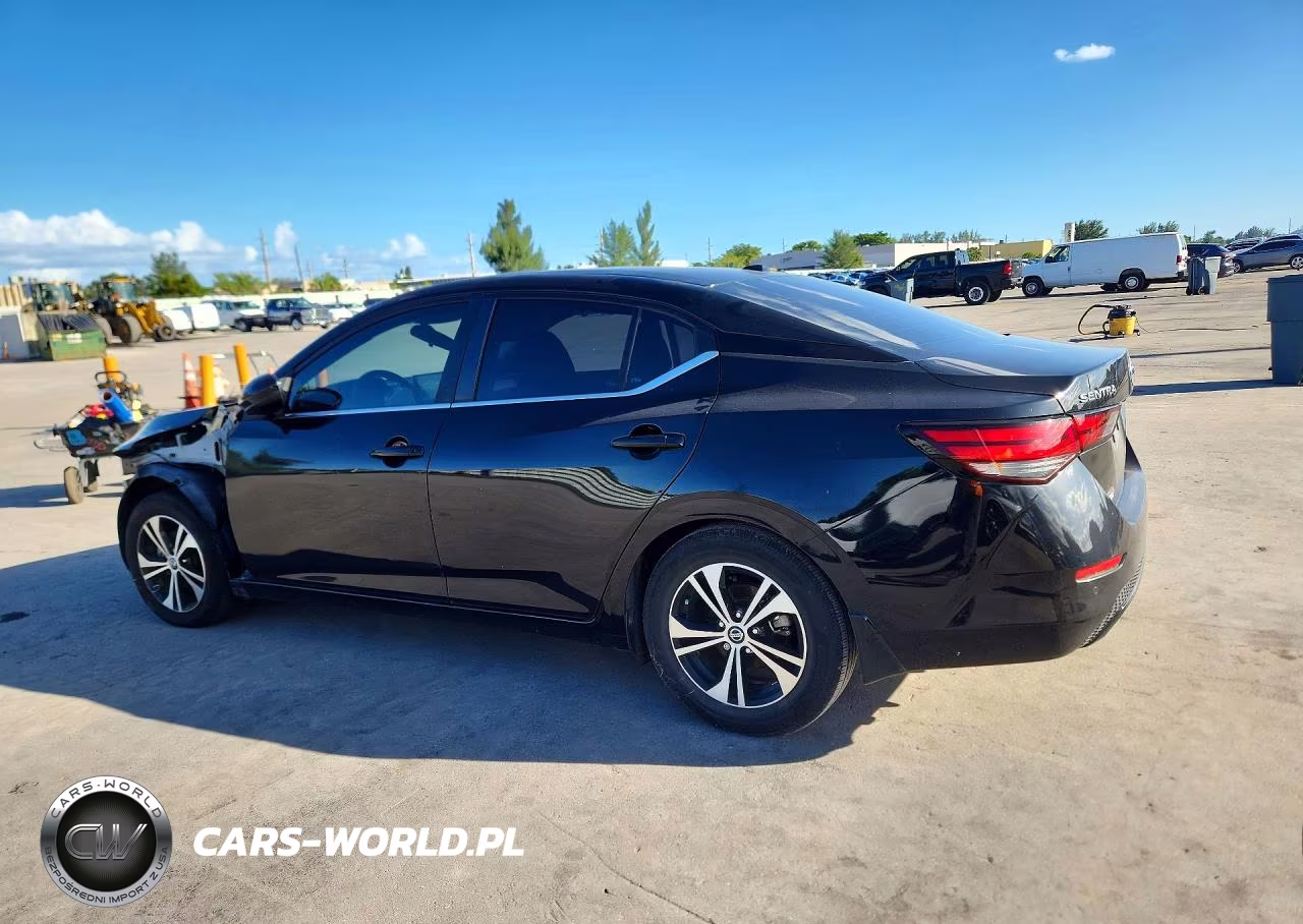 2021 Nissan Sentra Sv VIN:3N1AB8CVXMY304603 - 2