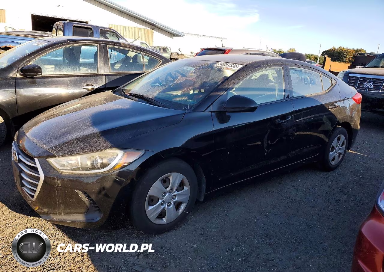 2017 Hyundai Elantra Se VIN:5NPD74LF0HH144814 - 1