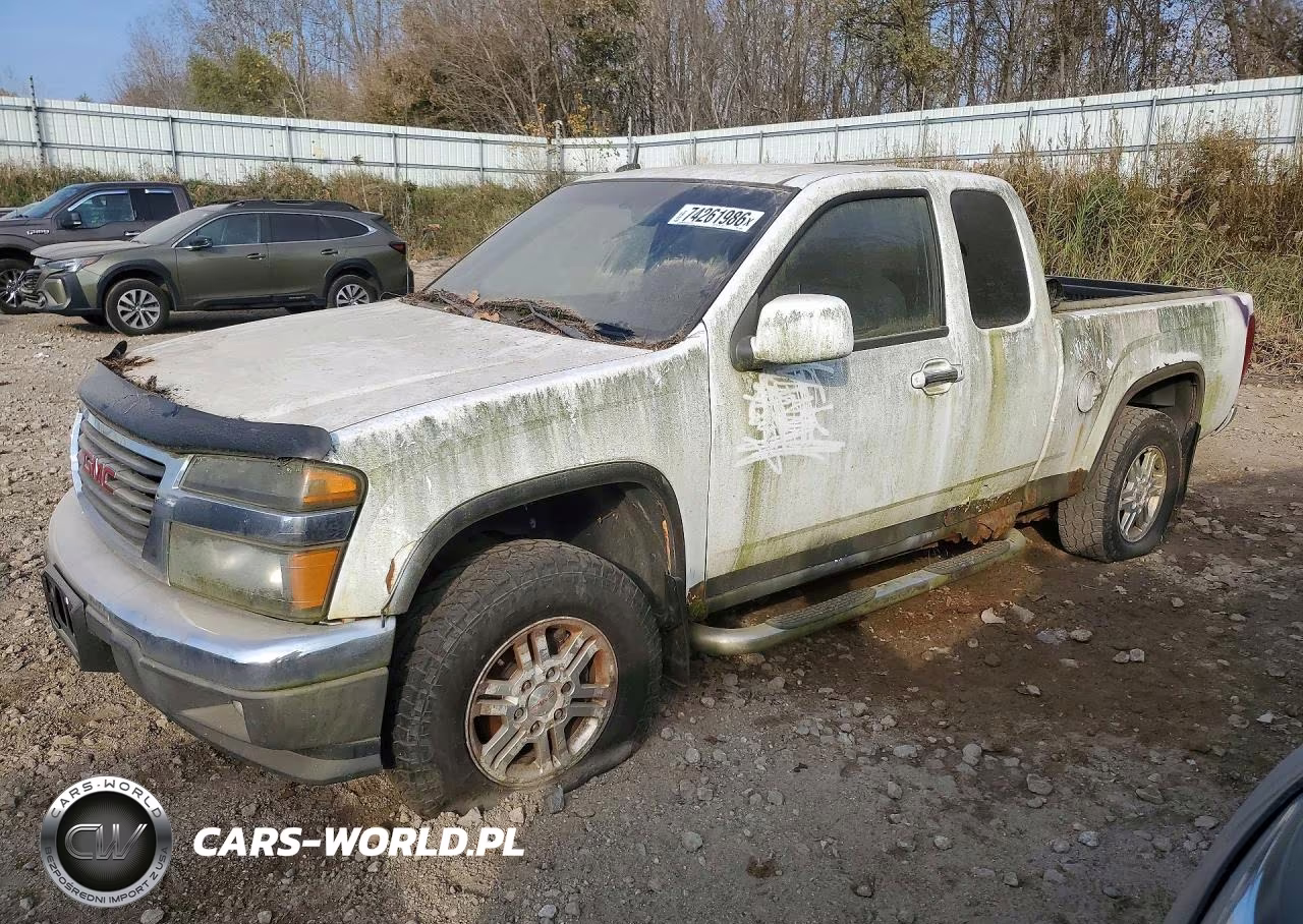 2011 GMC Canyon Slt VIN:1GTJ6NFE6B8108419 - 1