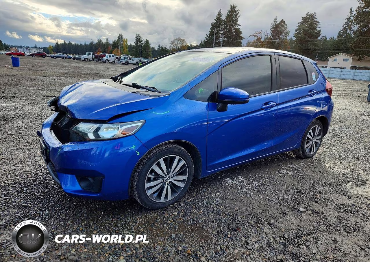 2017 Honda Fit Ex VIN:JHMGK5H79HS007356 - 1