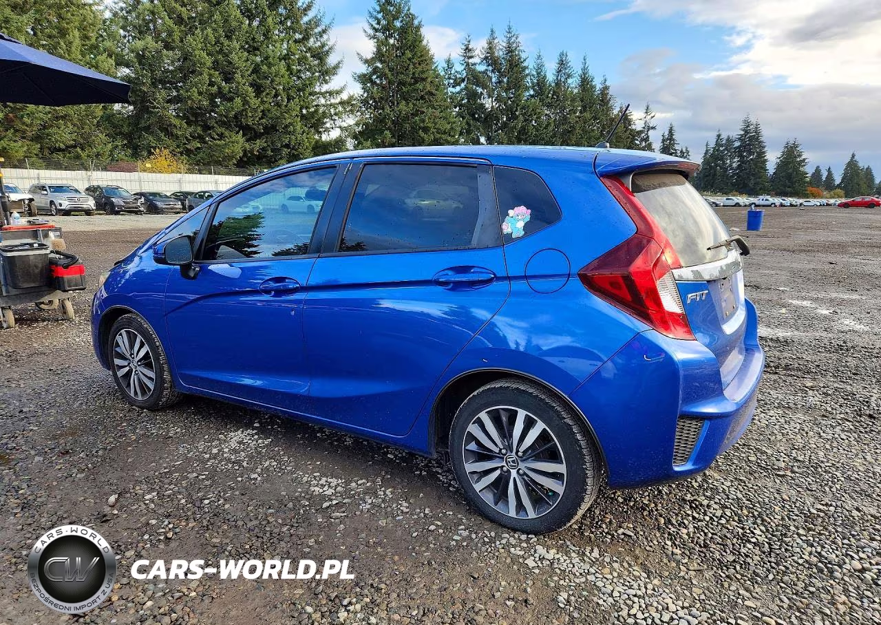 2017 Honda Fit Ex VIN:JHMGK5H79HS007356 - 2