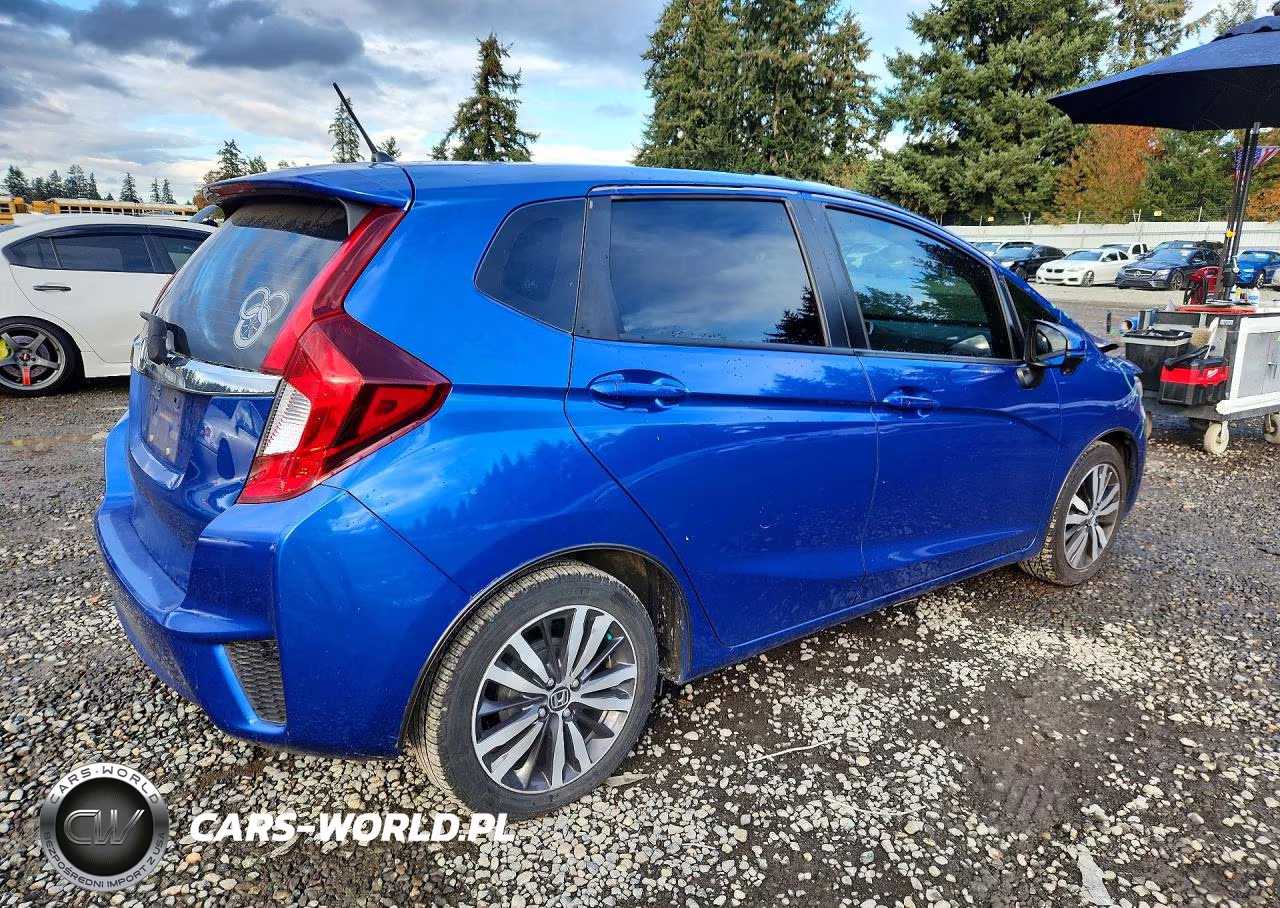 2017 Honda Fit Ex VIN:JHMGK5H79HS007356 - 3