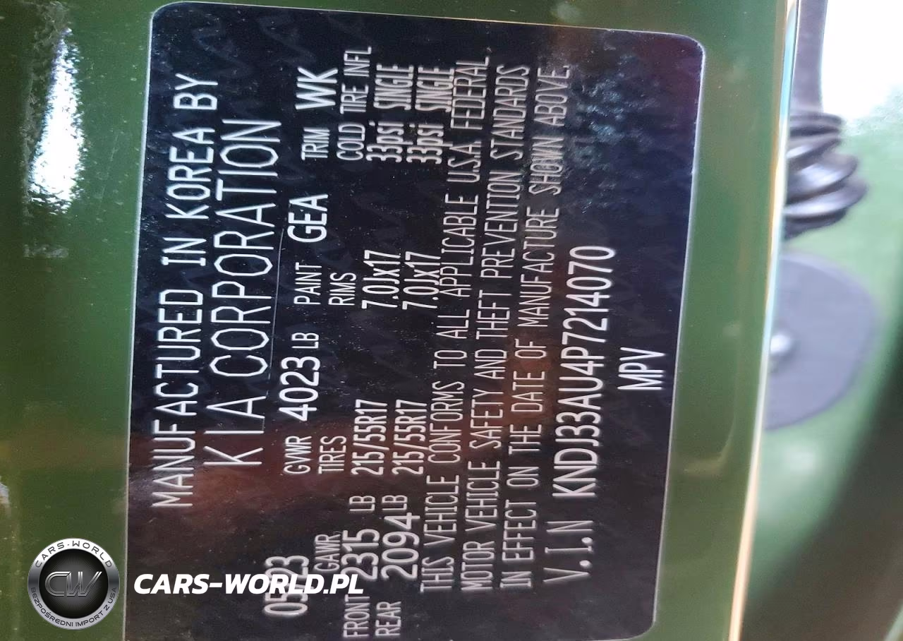 2023 Kia Soul Ex VIN:KNDJ33AU4P7214070 - 12
