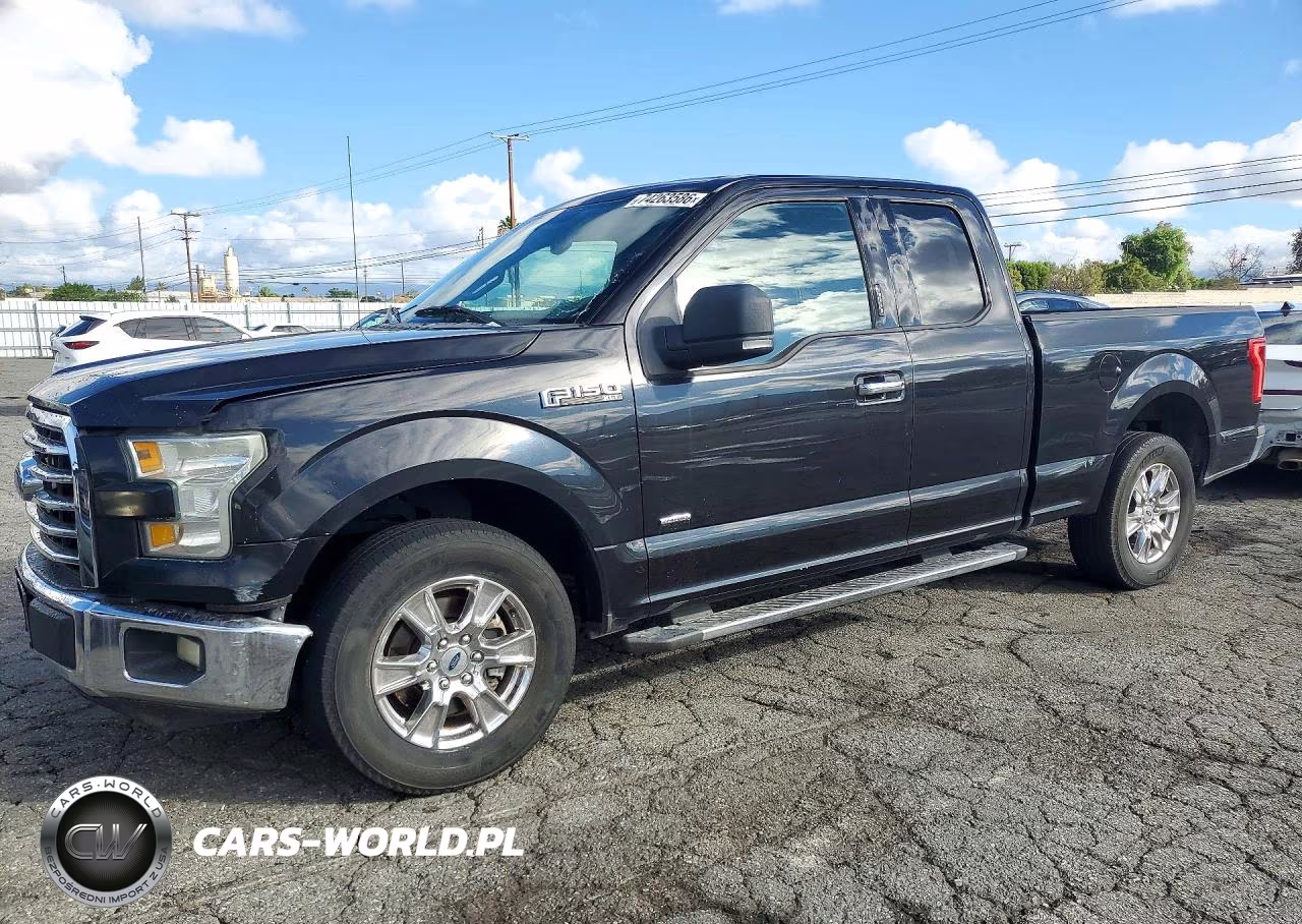 2015 Ford F150 Super Cab VIN:1FTEX1CG2FKE75839 - 1