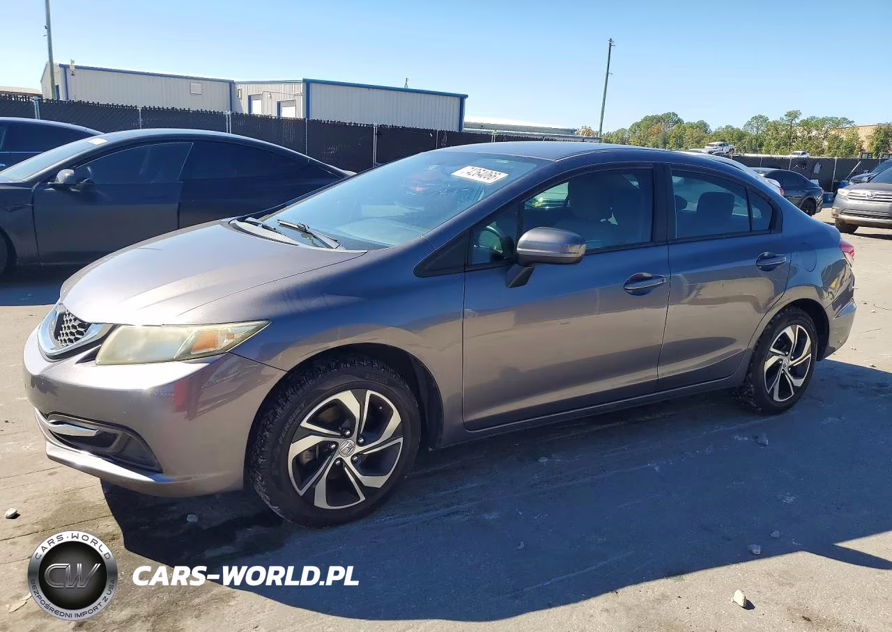 2014 Honda Civic Lx VIN:19XFB2F51EE077879 - 1
