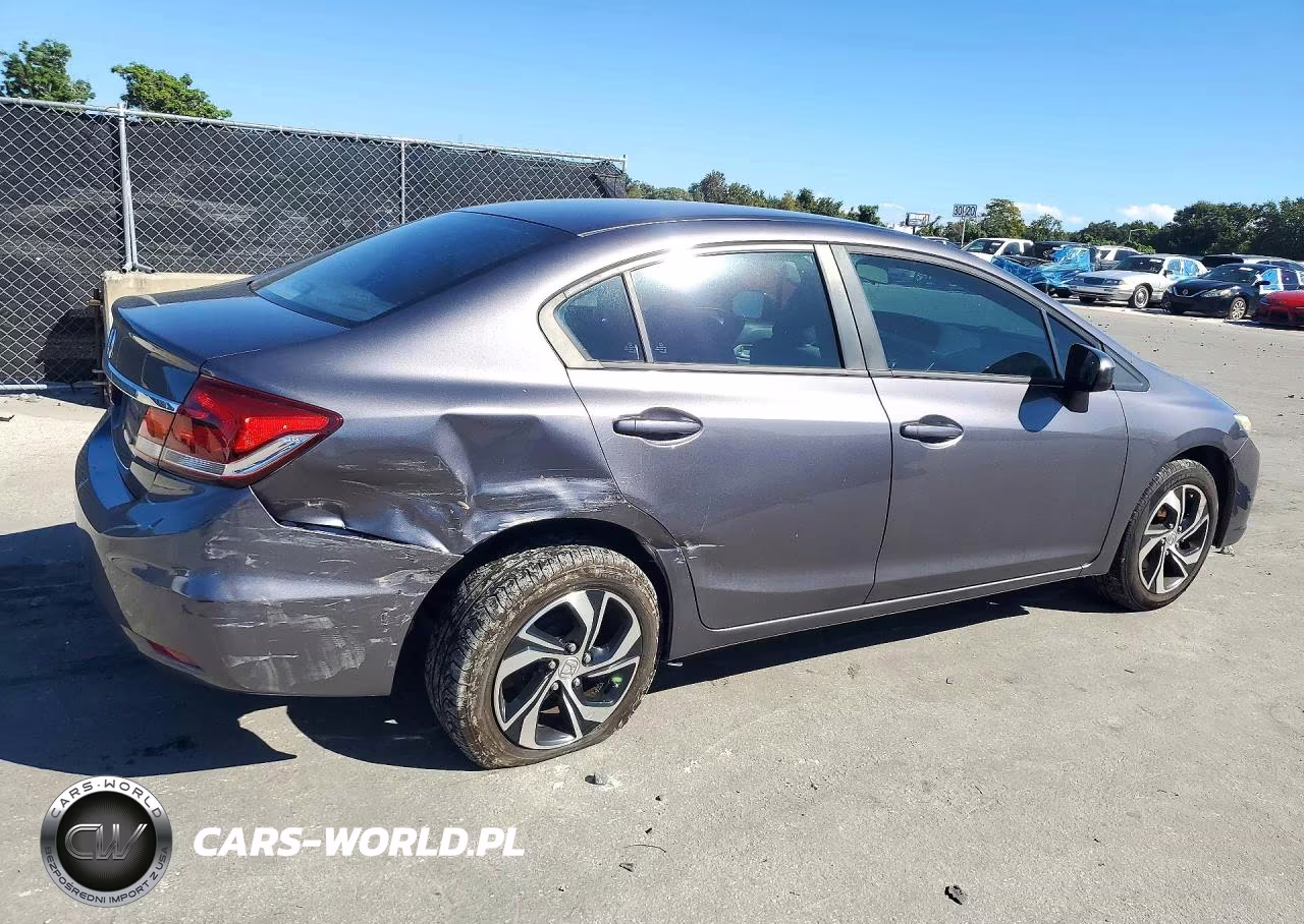 2014 Honda Civic Lx VIN:19XFB2F51EE077879 - 3